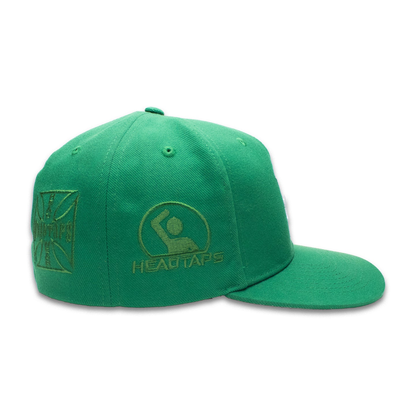 5 Logo Fitted - Green