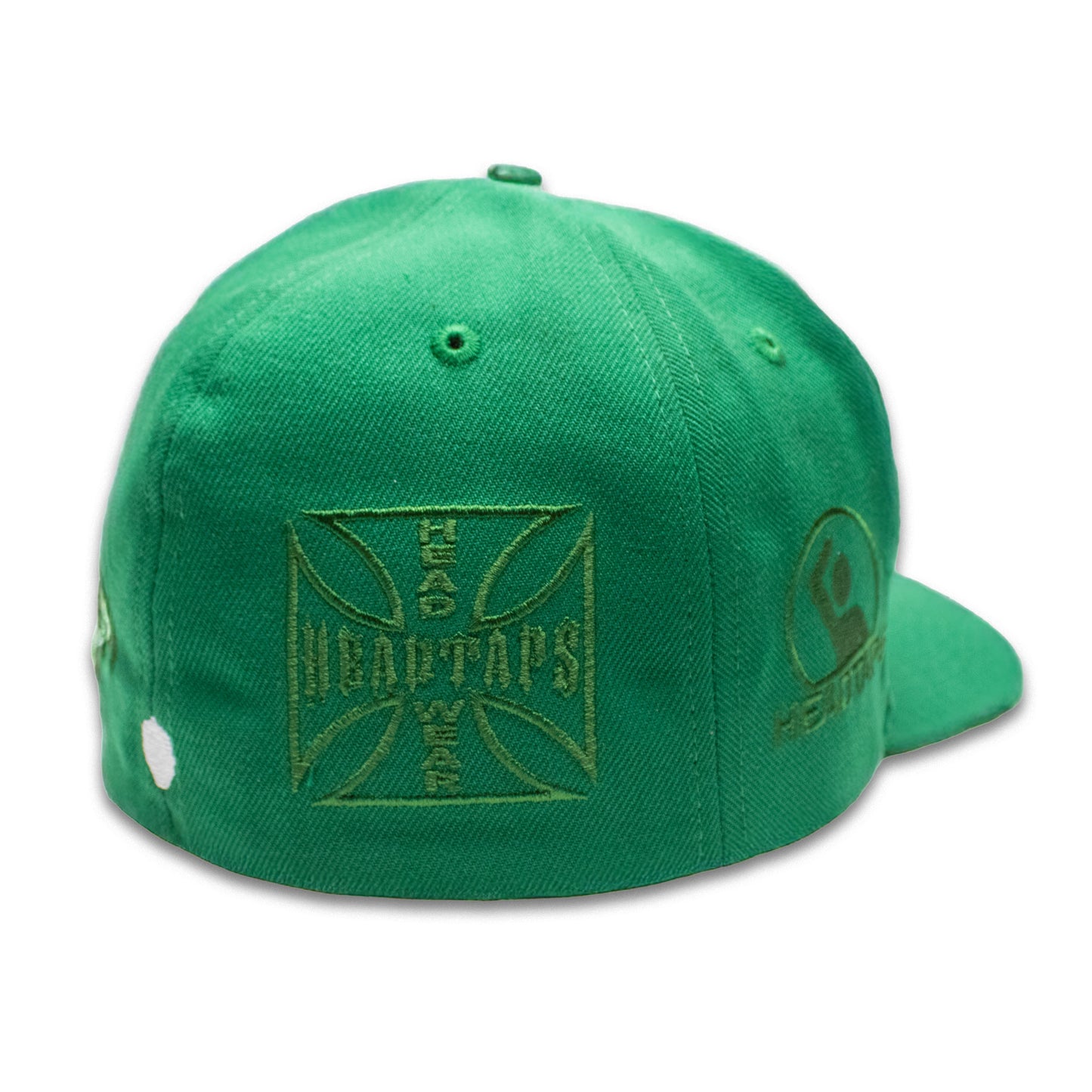 5 Logo Fitted - Green