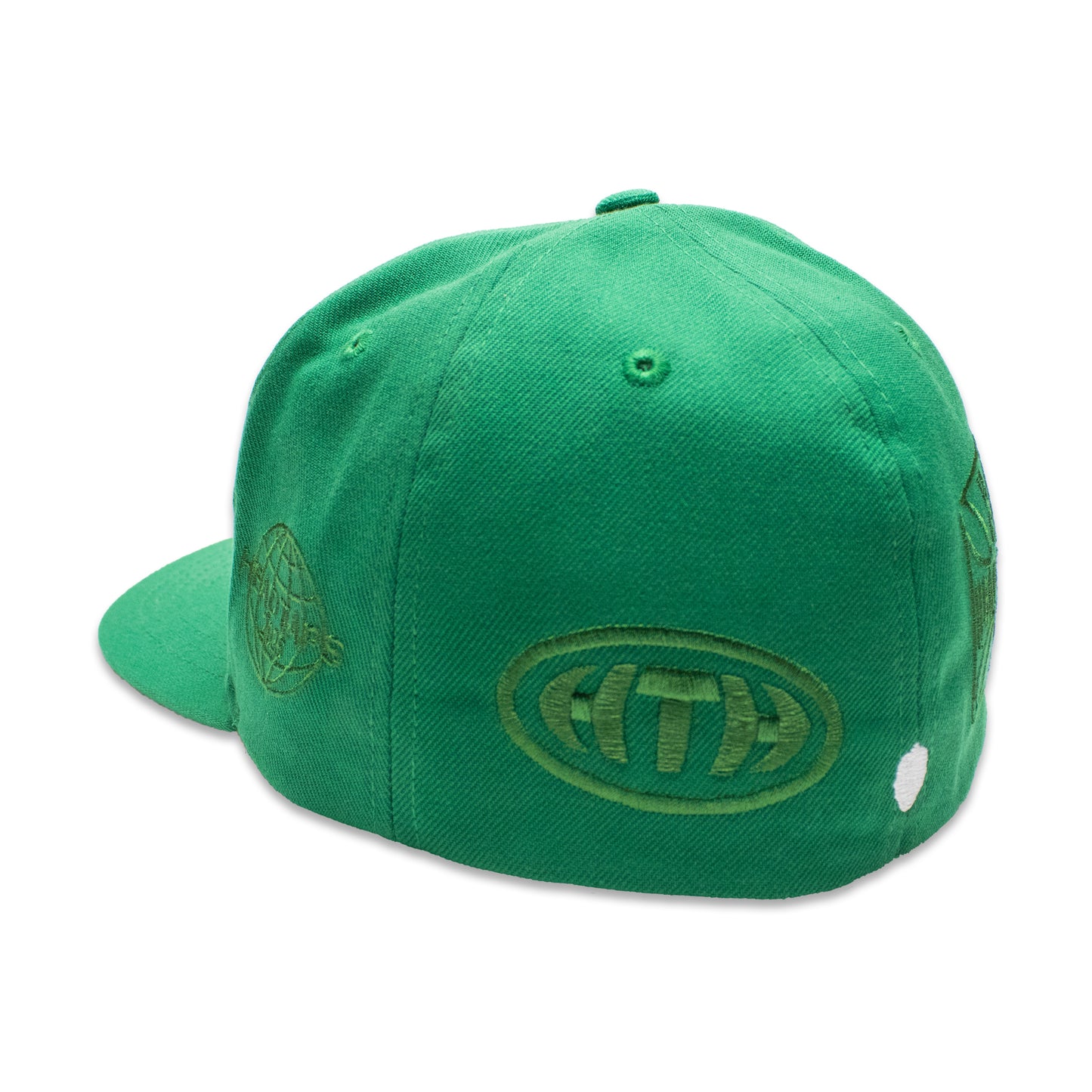 5 Logo Fitted - Green
