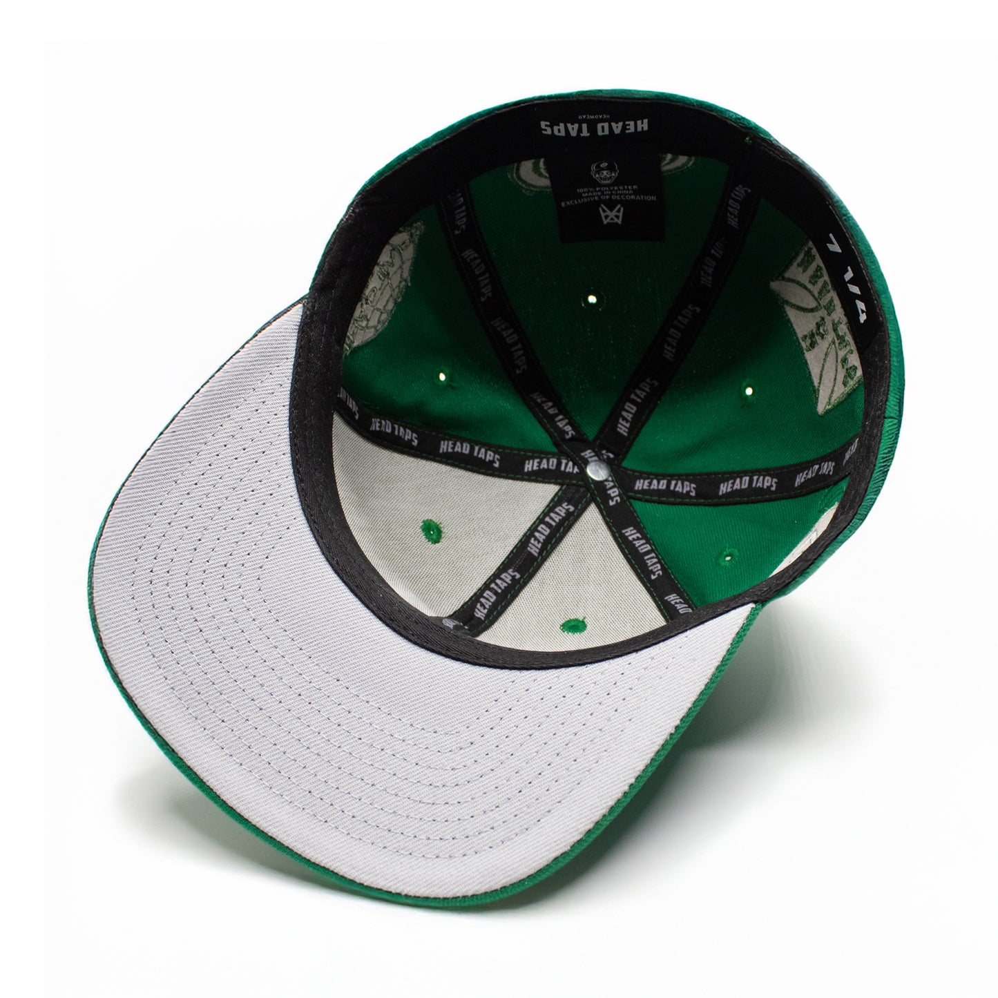 5 Logo Fitted - Green