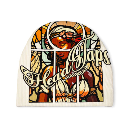 Head Taps Angel Beanie (Cream)