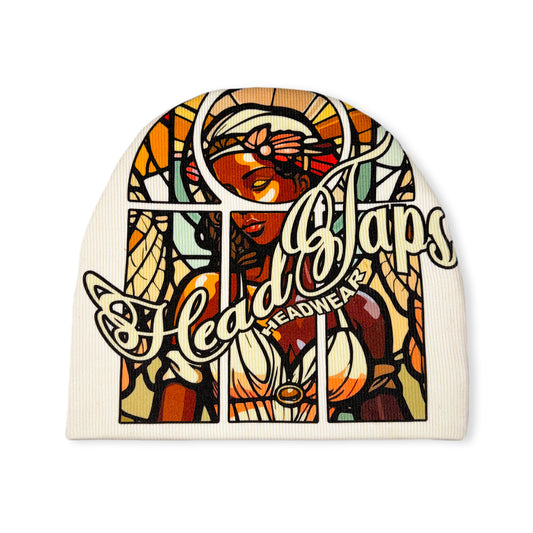 Head Taps Angel Beanie (Cream)