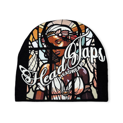 Head Taps Angel Beanie (Black)