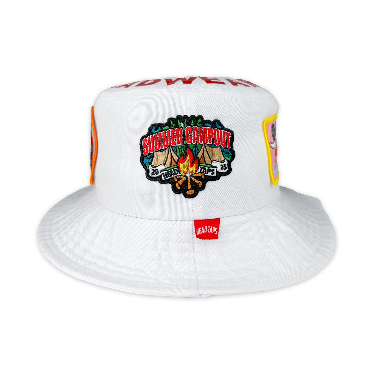 Campout Bucket Hat - White