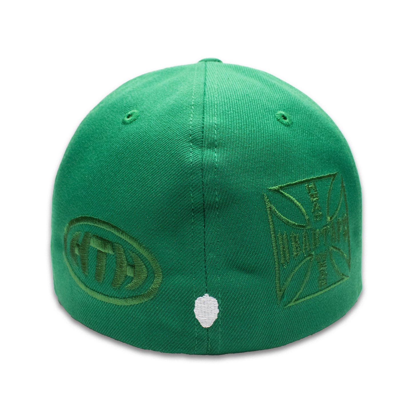 5 Logo Fitted - Green
