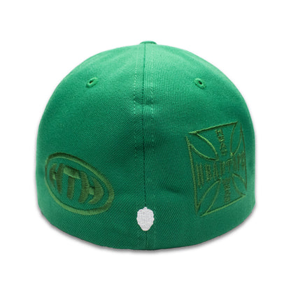 5 Logo Fitted - Green