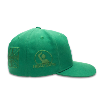 5 Logo Fitted - Green