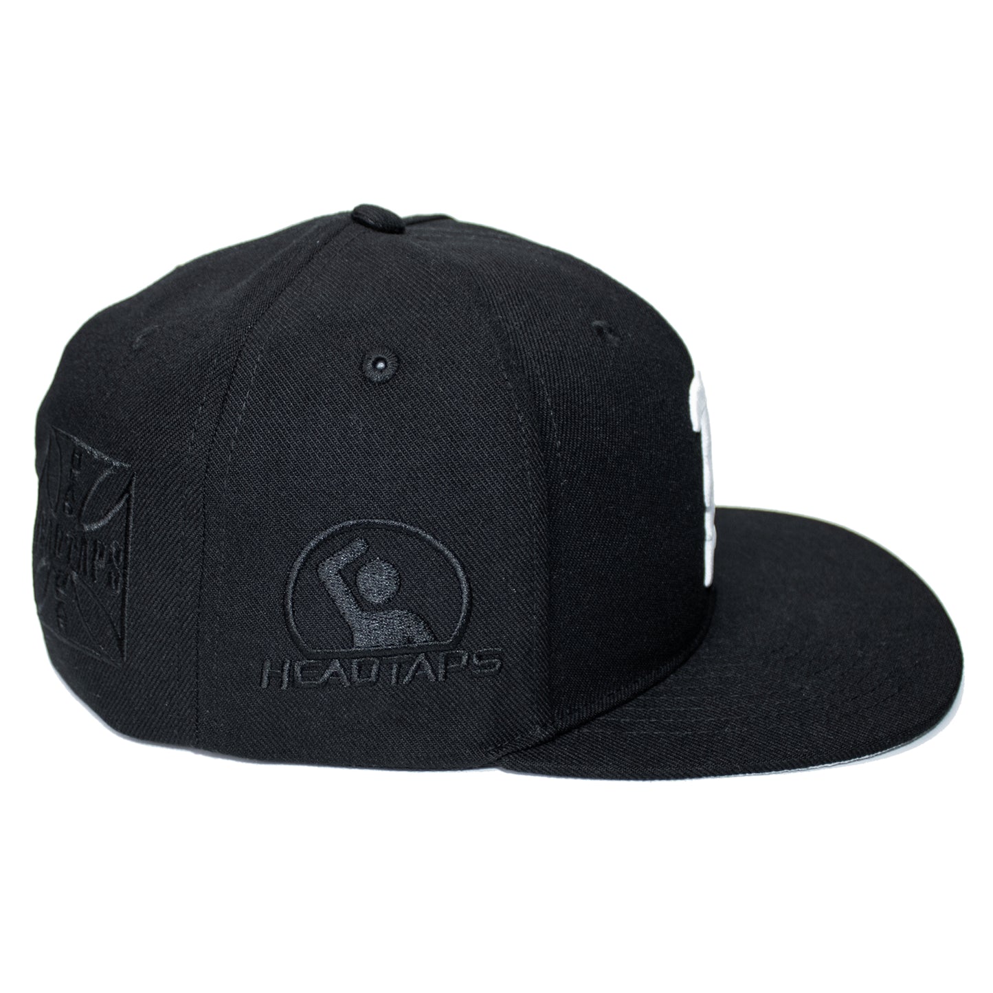 5 Logo Fitted - Black