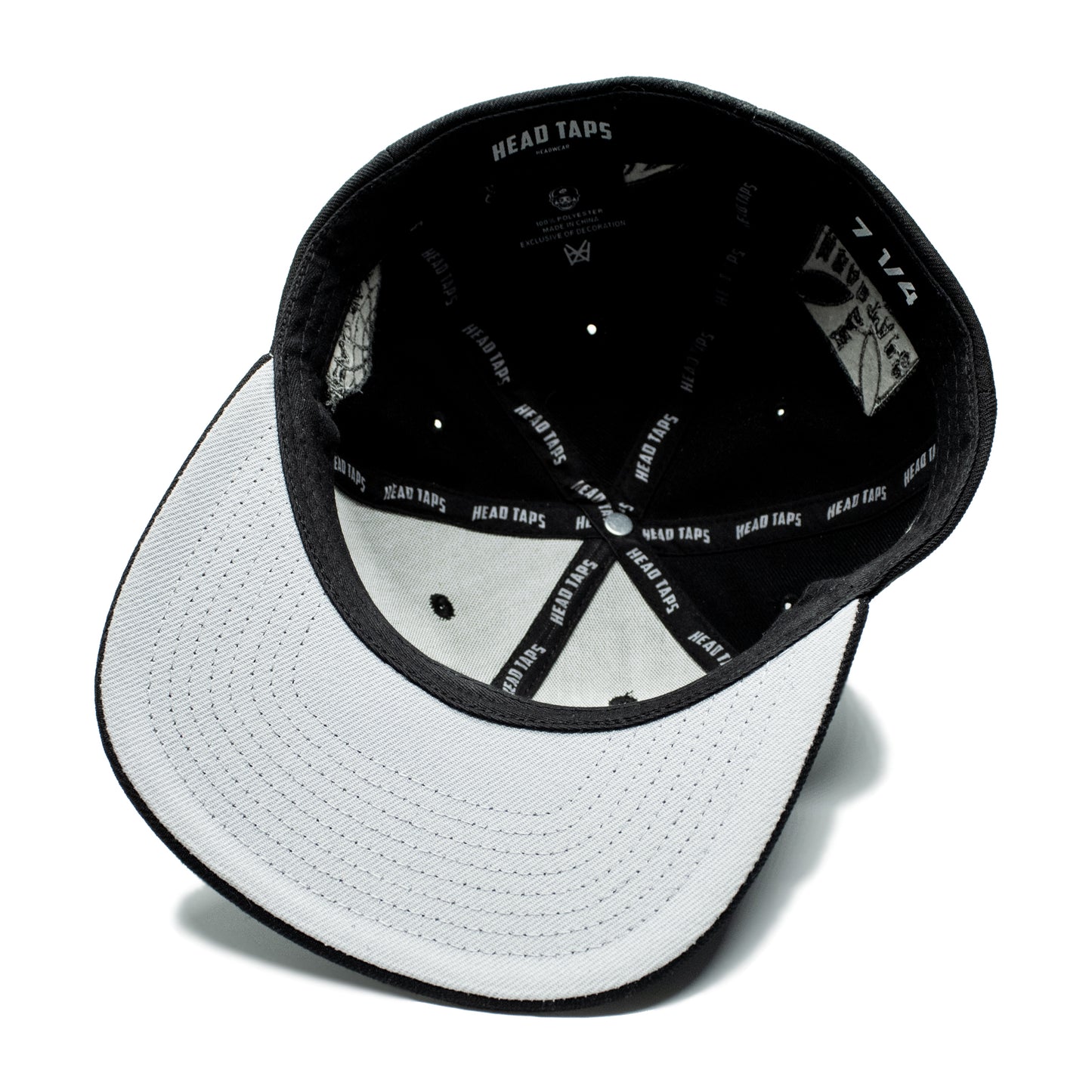 5 Logo Fitted - Black