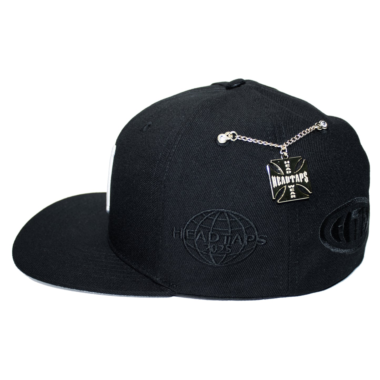 5 Logo Fitted - Black