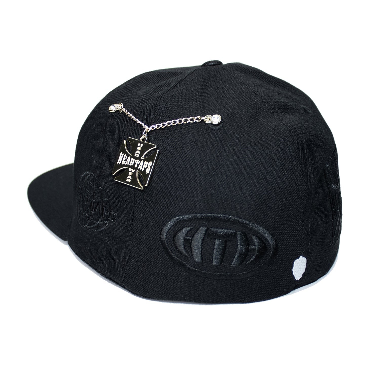 5 Logo Fitted - Black