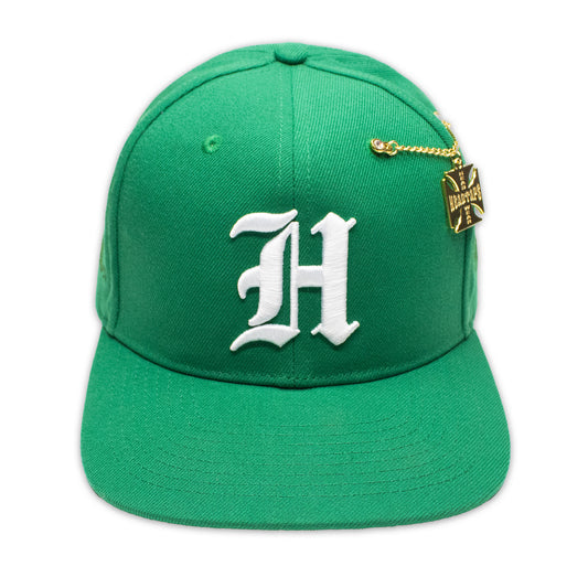 5 Logo Fitted - Green