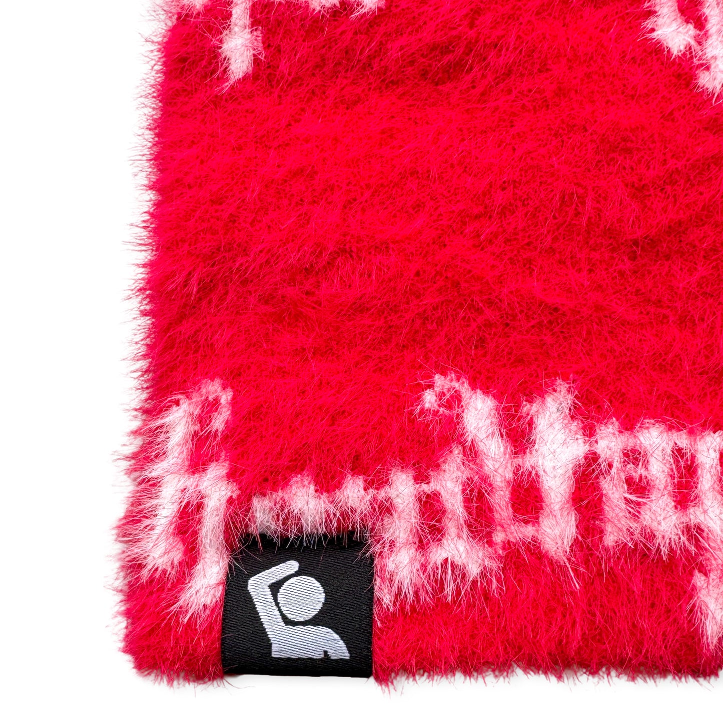 Head Taps Fuzzy Beanie (Red)
